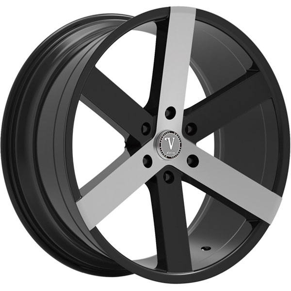 Velocity VW 22 Black with Machined Face