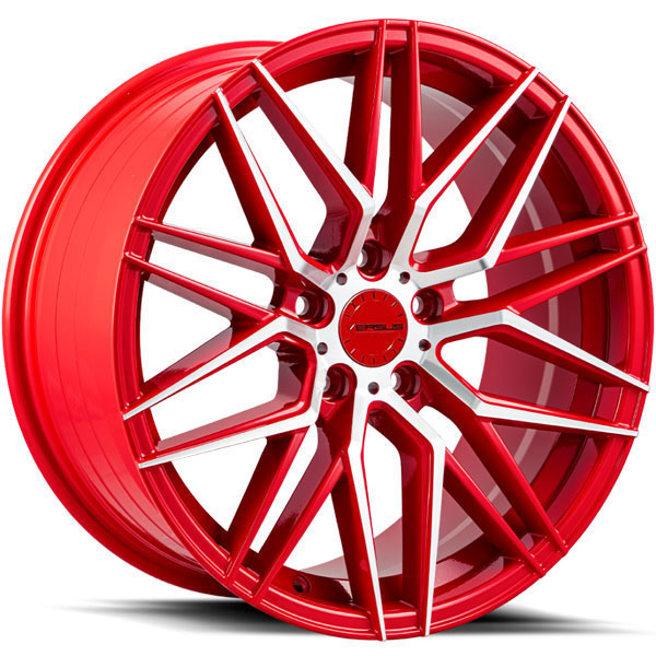 Versus VS1121 Red with Machined Face