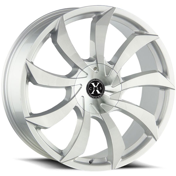 Xcess X01 Silver with Brushed Face